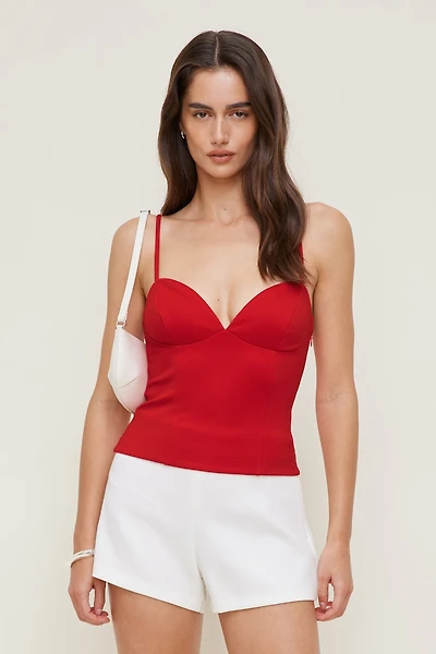 Ponte Bustier Top