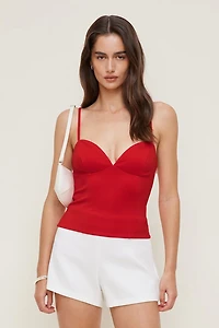 Ponte Bustier Top