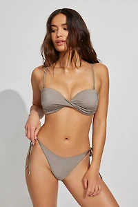 Side Tie Cheeky Bikini Bottom