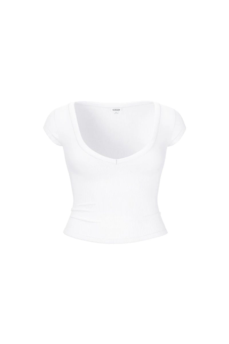 SnatchRib Deep V-Neck T-Shirt
