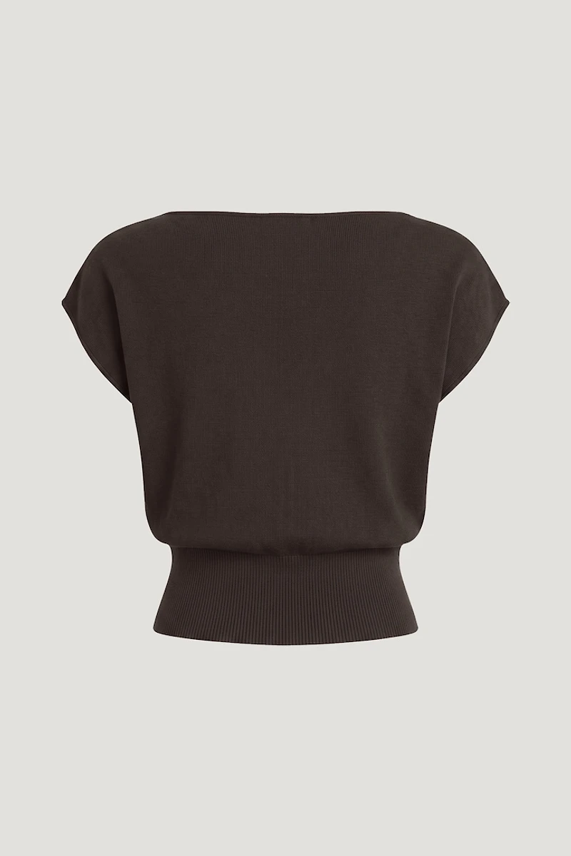 Aria Boat Neck Sweater