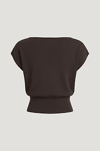 Aria Boat Neck Sweater