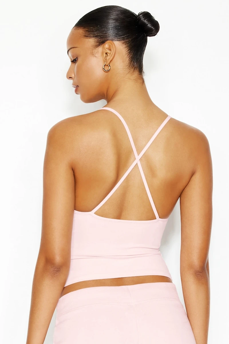 Sleek Underbust Crossback Cami Top