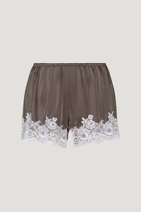 Lace Satin Shorts