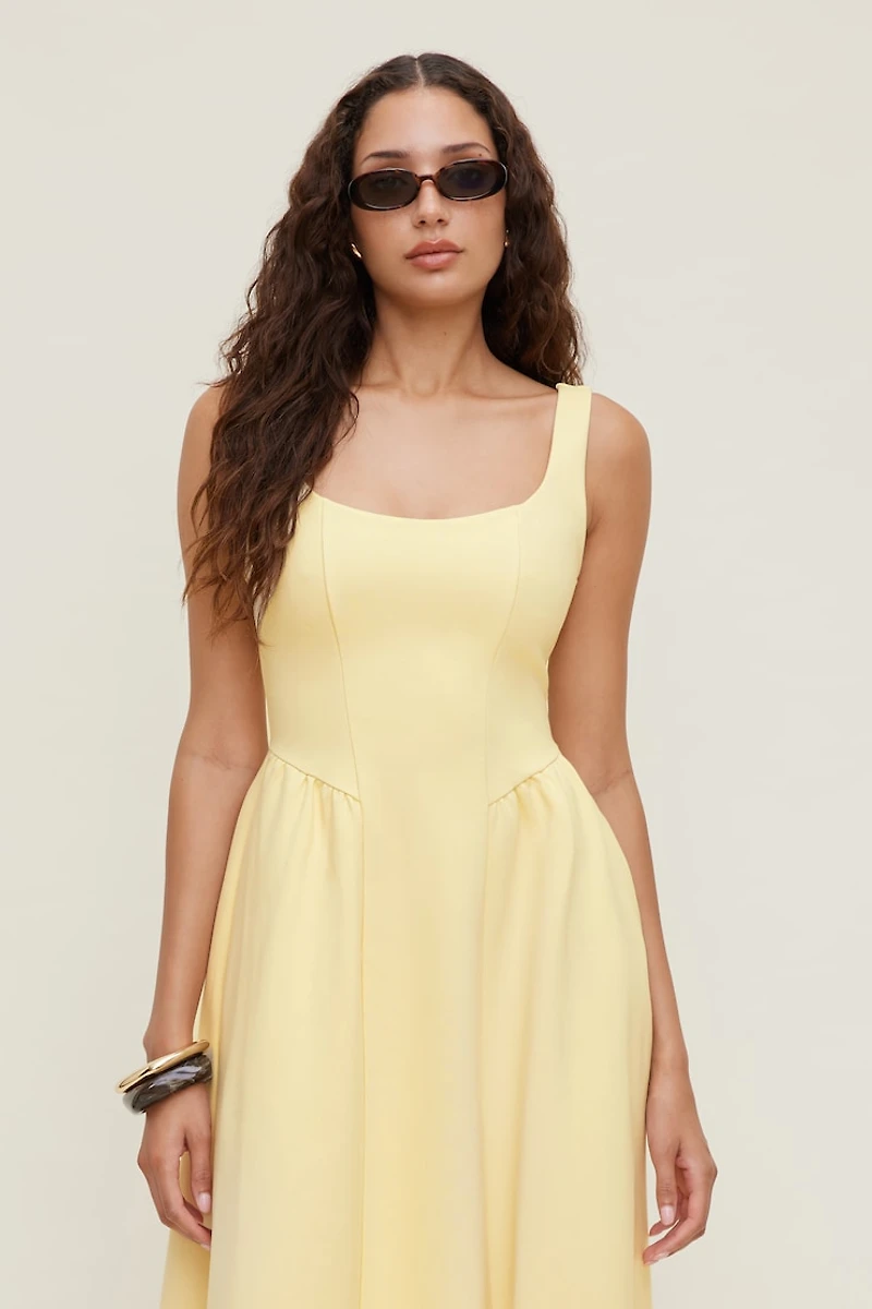 Irina Ponte Midi Dress