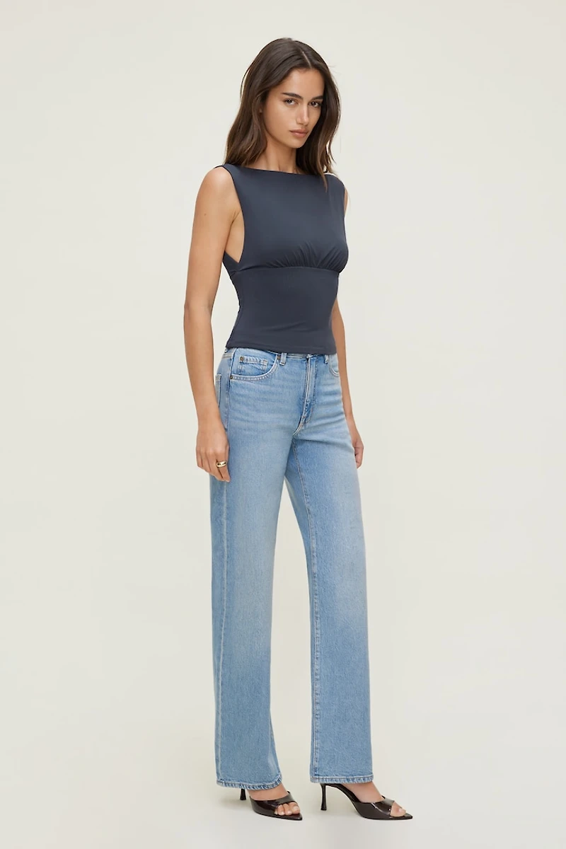 Sculpt Cinched Waist Top