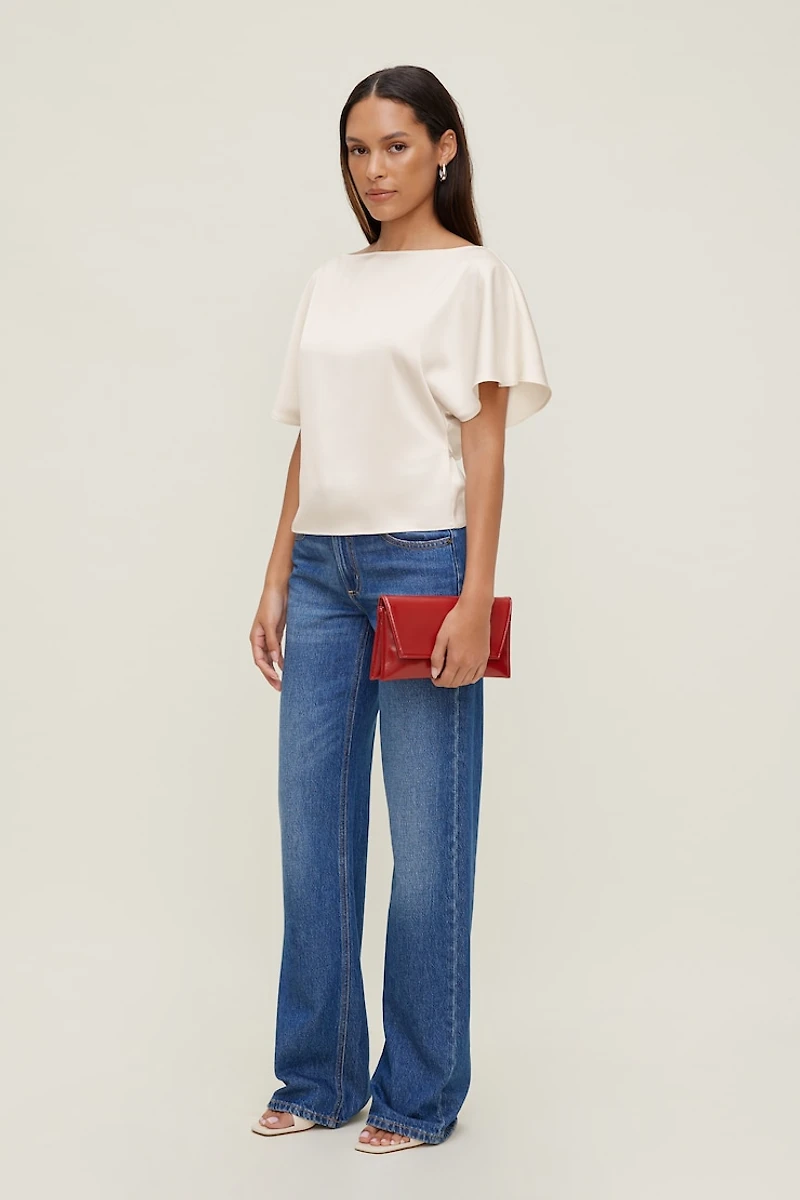 Farra Satin Blouse