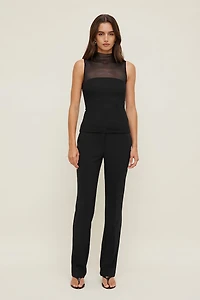 Sheer Mesh Tank Top