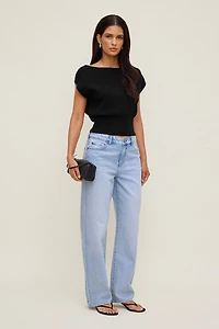 Aria Boat Neck Sweater
