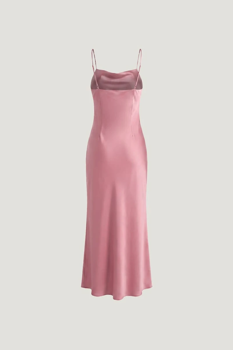 Aubrey Satin Maxi Dress