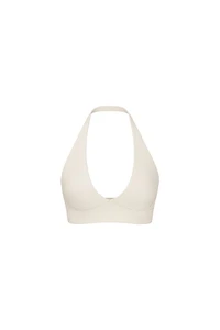 Soutien-gorge sport à col licou plongeant