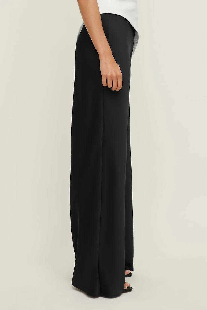 Izzy Wide Leg Satin Pants