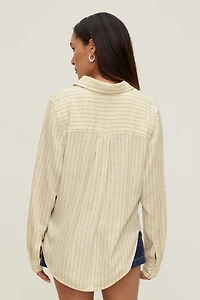 Isla Oversized Linen Shirt