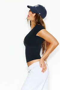 Sleek Plunge T-Shirt