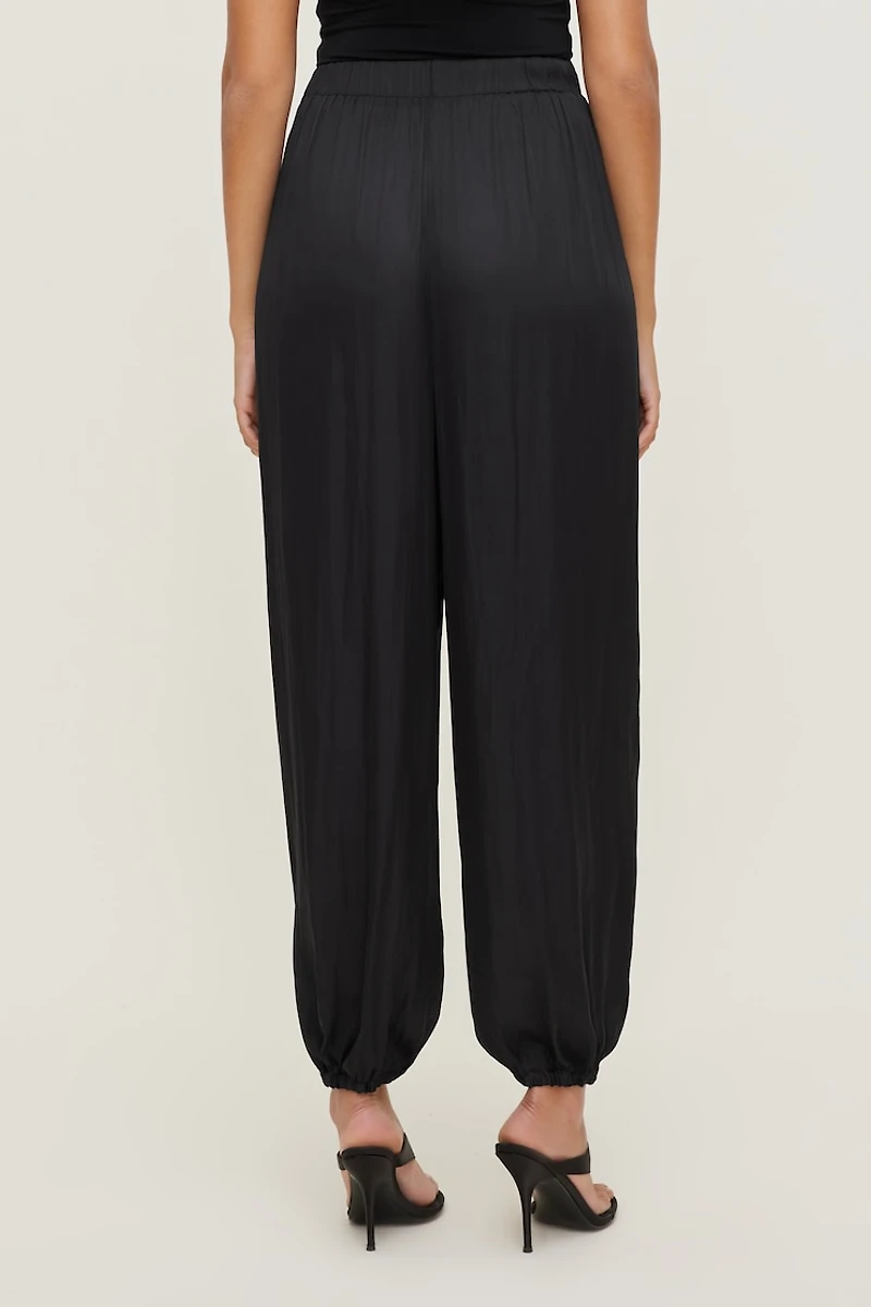 Satin Balloon Pants