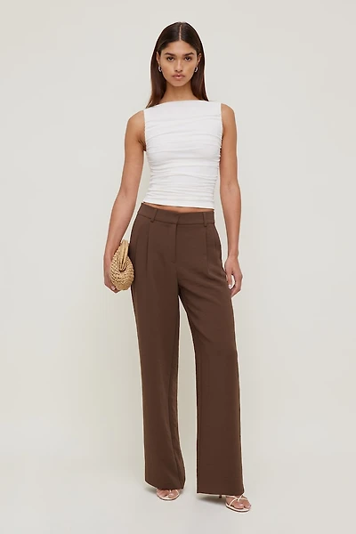 Pantalon fluide à jambe large Alex