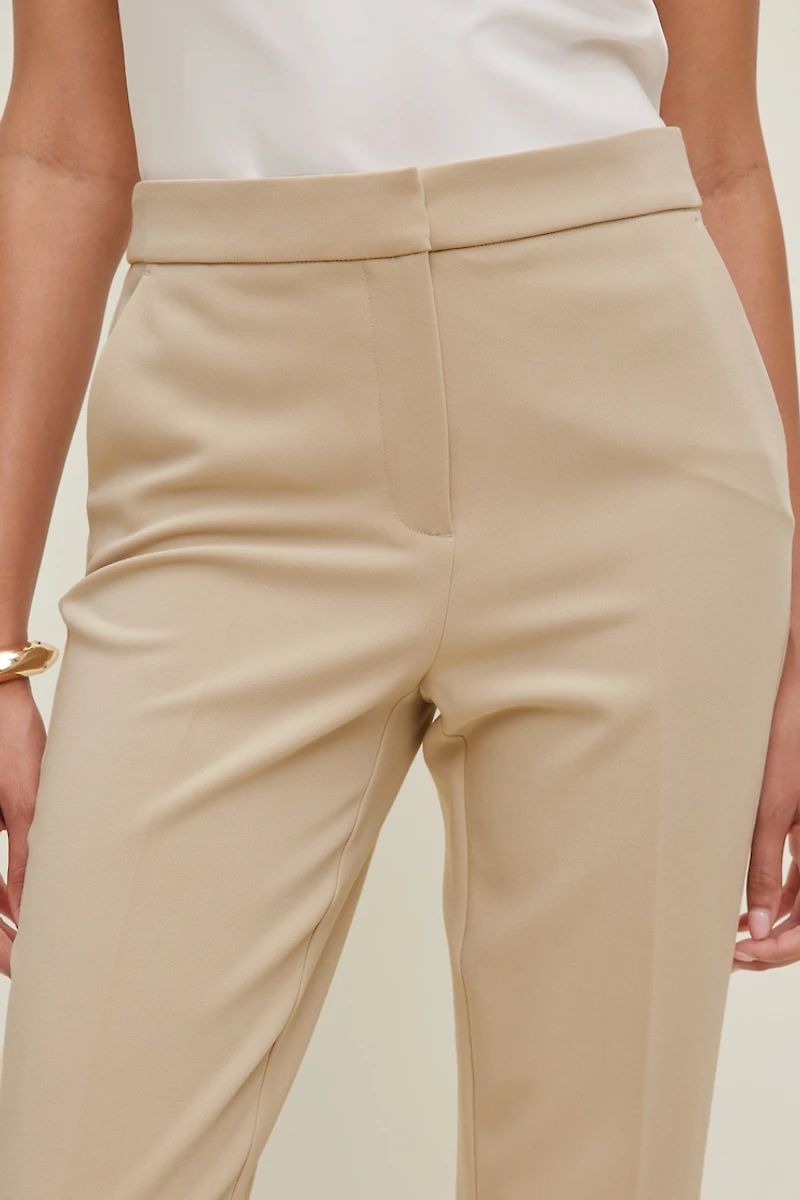 High Rise Slim Fit Pants