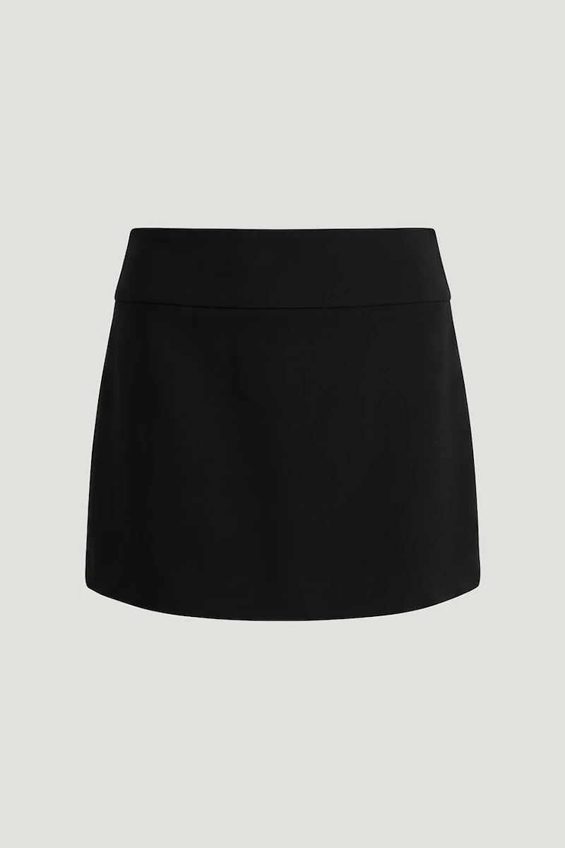 Mini Skort With Wide Waistband