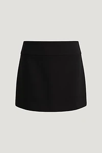 Mini Skort With Wide Waistband