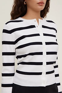 Rebecca Crewneck Cardigan