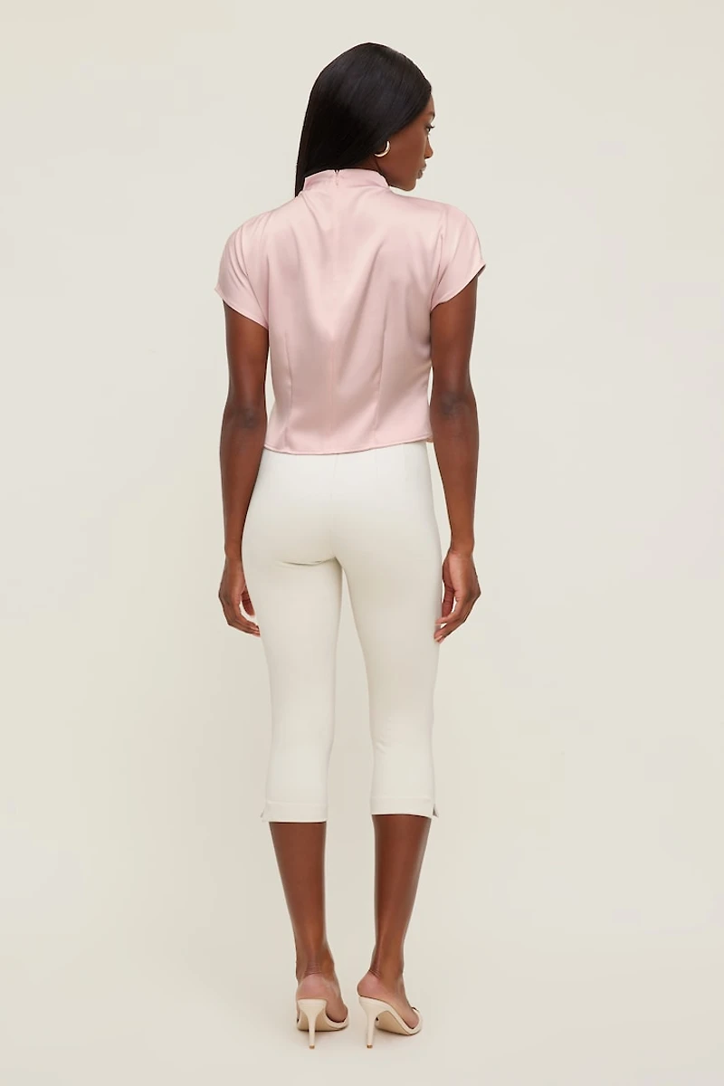 Ella Layered Satin Blouse
