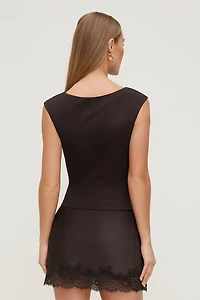Cap Sleeve T Shirt