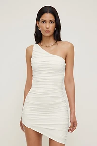 Sculpt Ruched Mini Dress