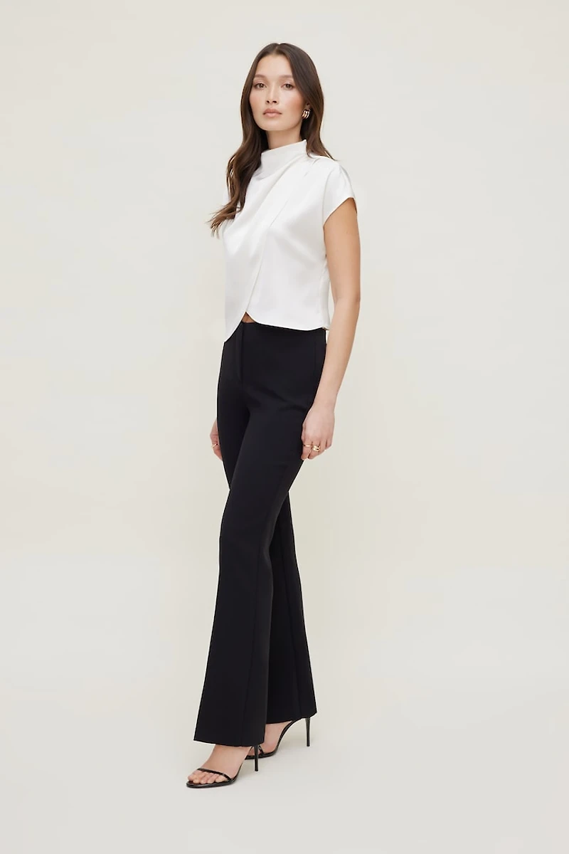 Ella Layered Satin Blouse