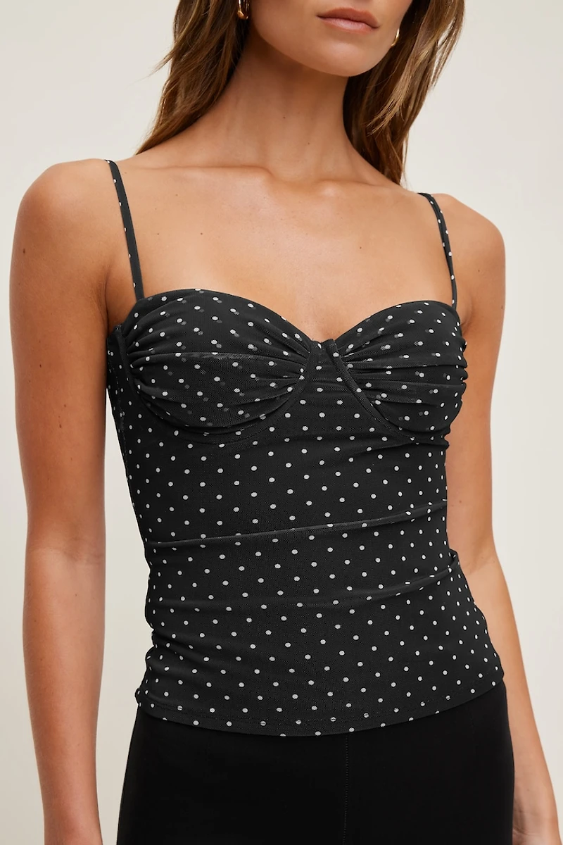Monet Mesh Top