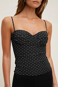 Monet Mesh Top