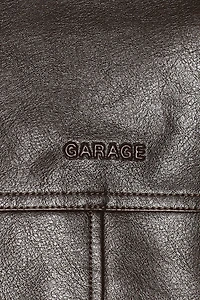Bubble Faux-Leather Jacket