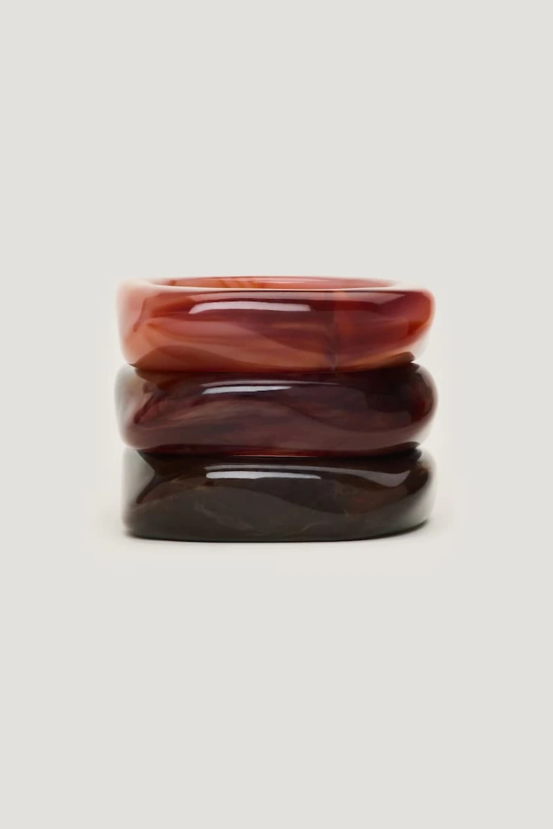 3-Pack Resin Bangles
