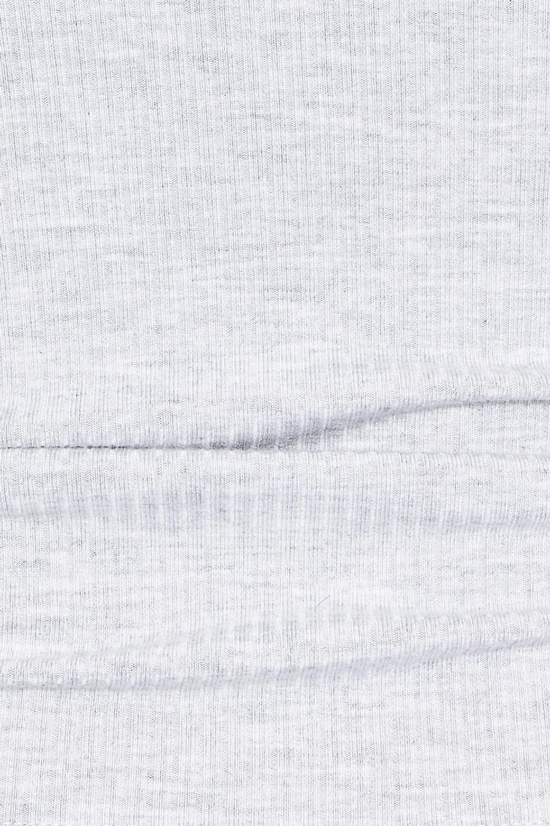 Open Neck Ribbed Cami Top