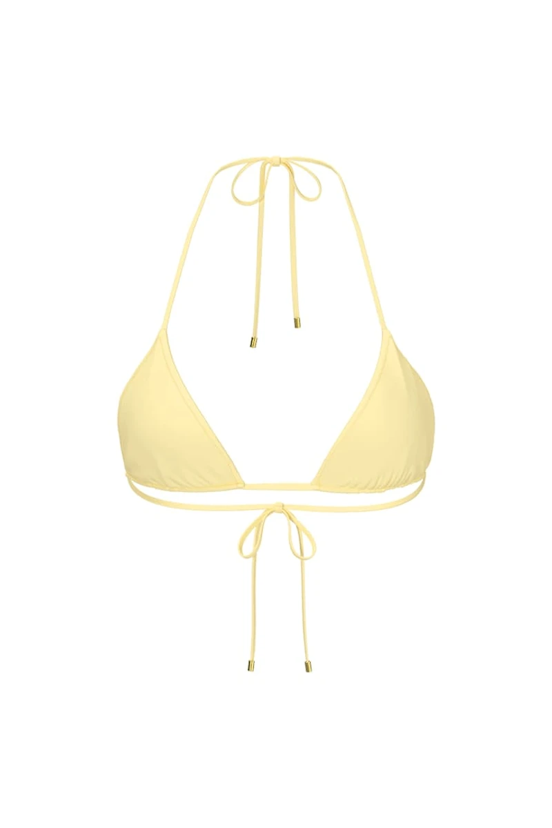 High Triangle Bikini Top