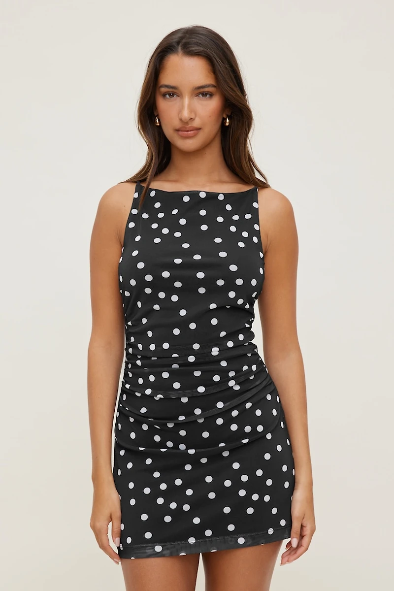 Kate Mesh Mini Dress