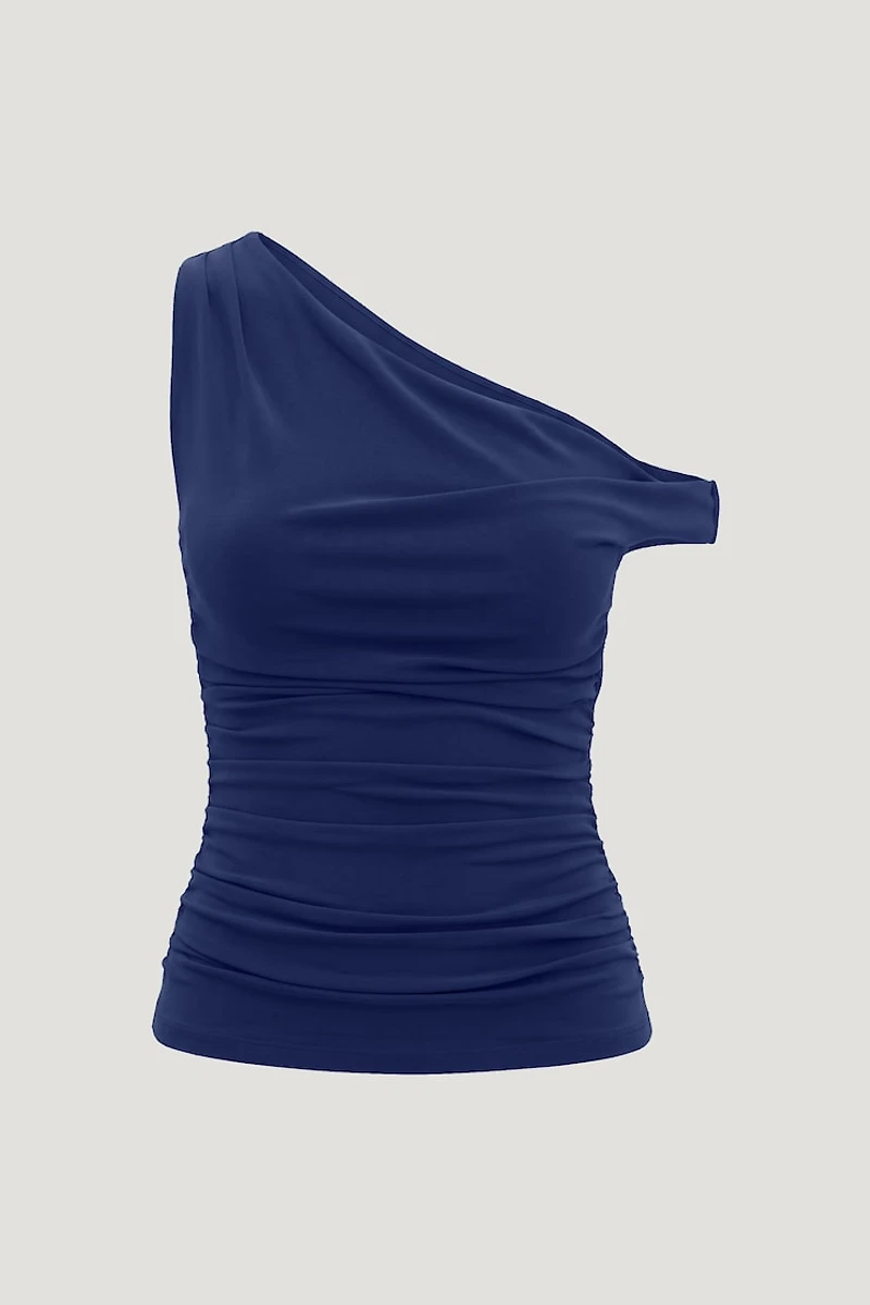 Off Shoulder Mesh Top