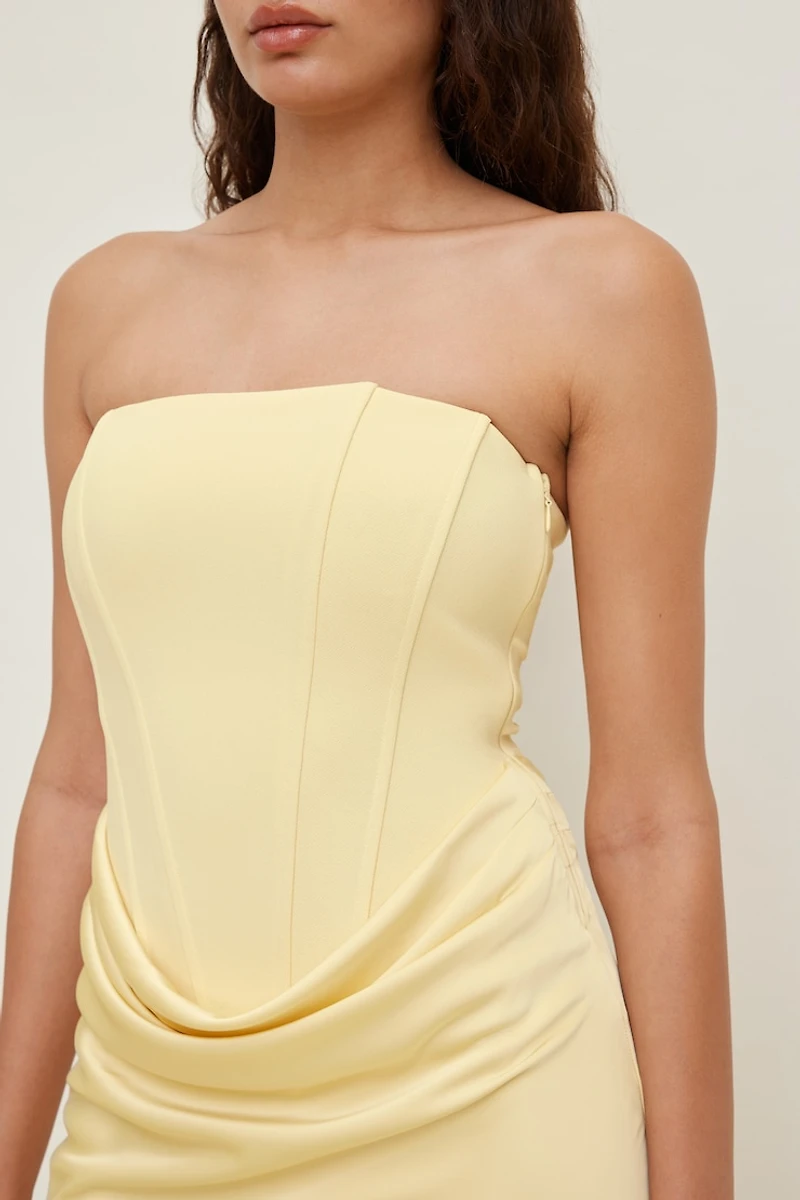 Robe maxi style corset Blaire