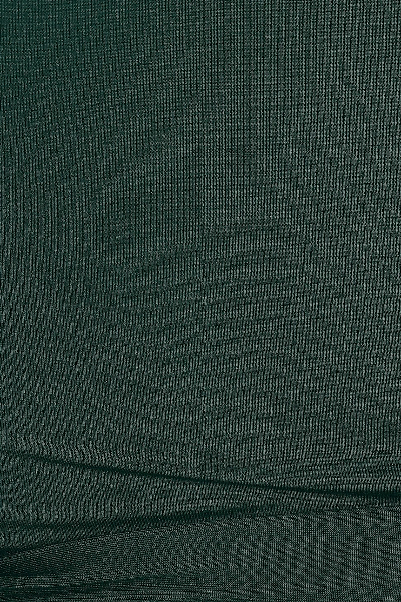 Smooth Long Sleeve Wrap Top