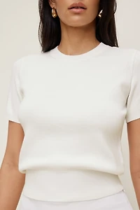 Clara Short Sleeve Sweater