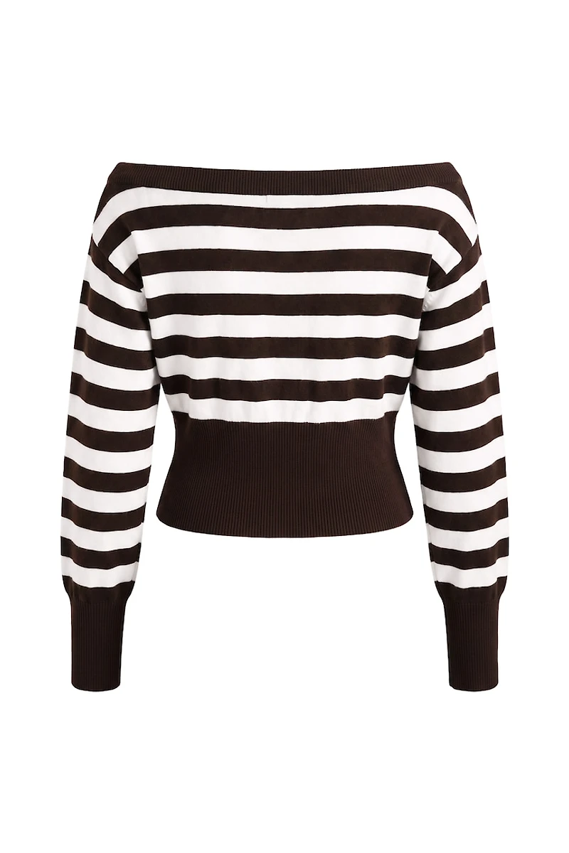 Off Shoulder Reset Long Sleeve Top