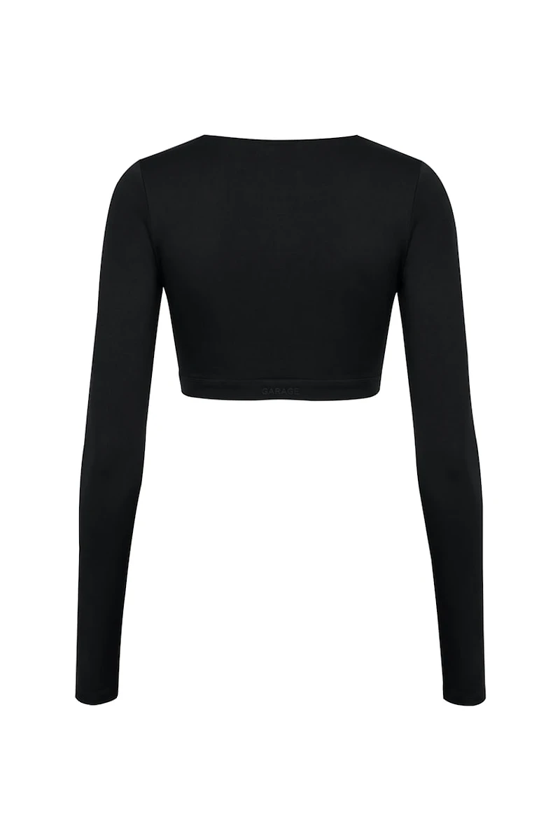 Active Plunge Long Sleeve Top