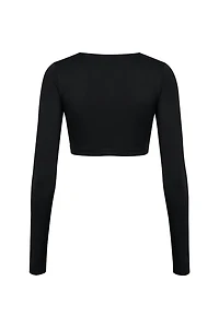 Active Plunge Long Sleeve Top