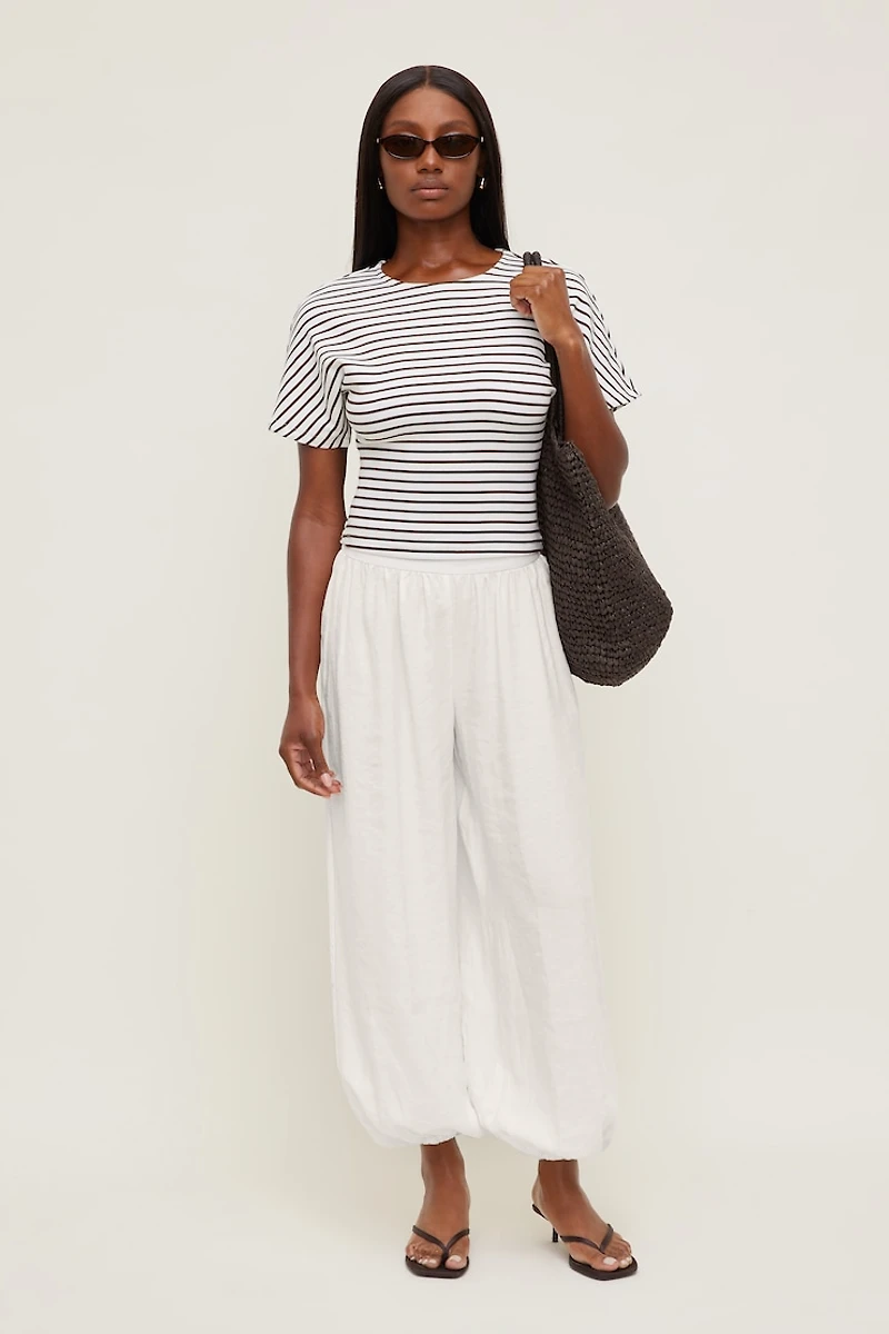 Andrea Striped Cotton T Shirt