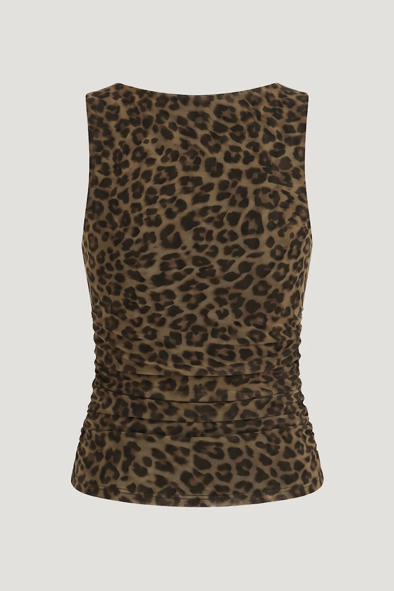 Camisole imprimée en maille Nola