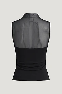 Sheer Mesh Tank Top