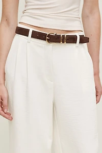 Classic Faux Leather Belt