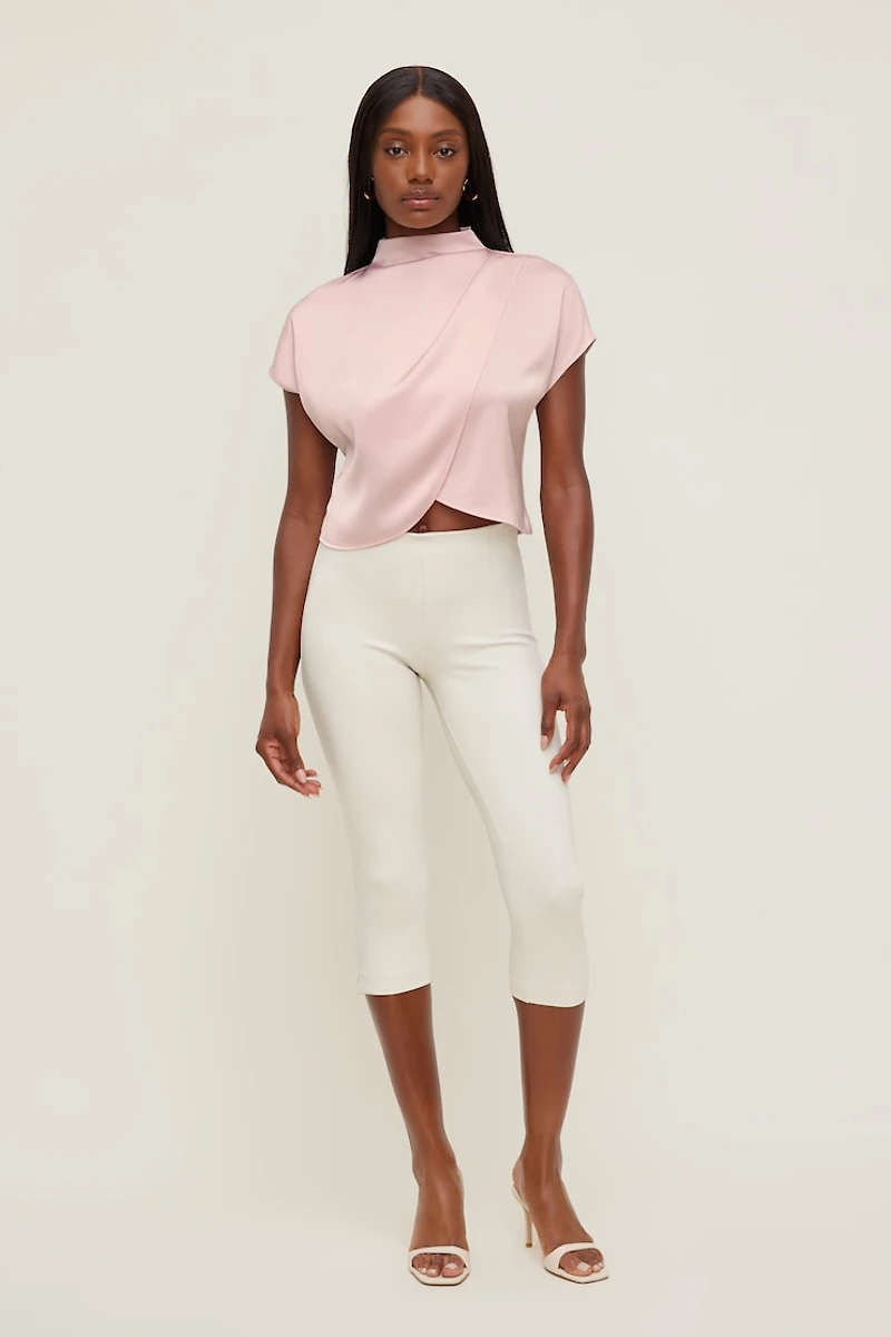 Ella Layered Satin Blouse