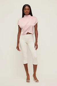 Ella Layered Satin Blouse