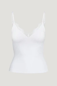 Sculpt Lace Trim Cami Top