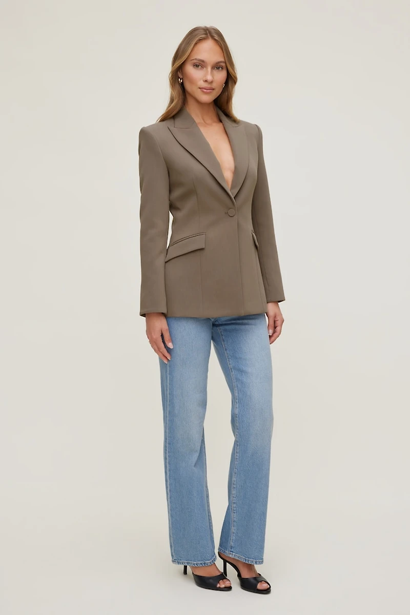 Anna Cinched Blazer